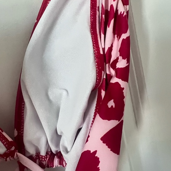 Pink Leopard Print Swimsuit Size Large - Picture 7 of 10